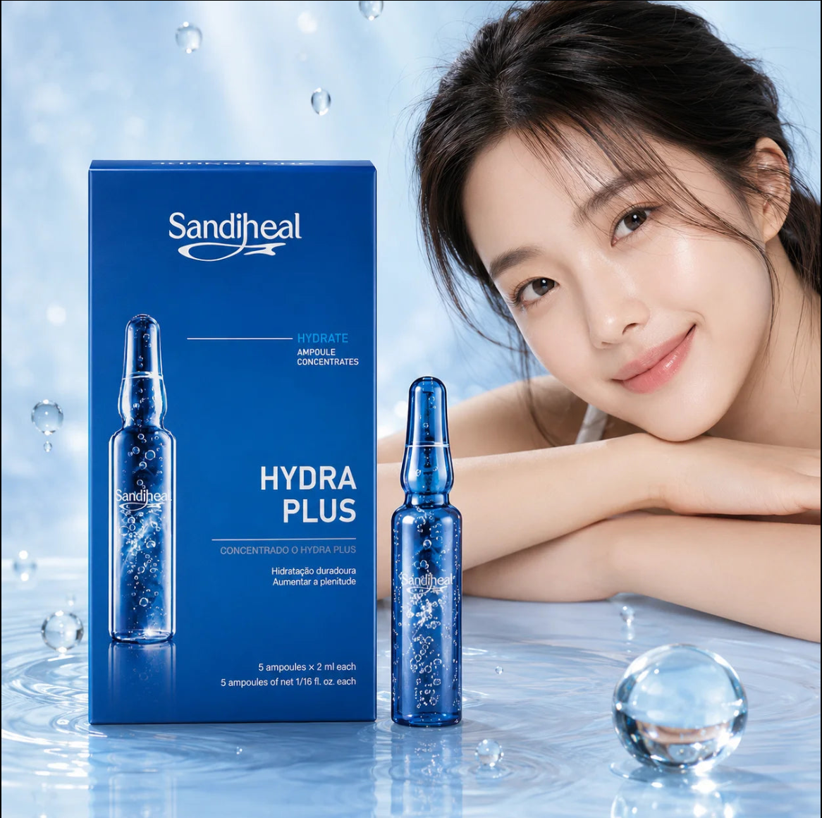 Sandiheal Multivitamin Active Night Repair Ampoules – 5-Piece Set
