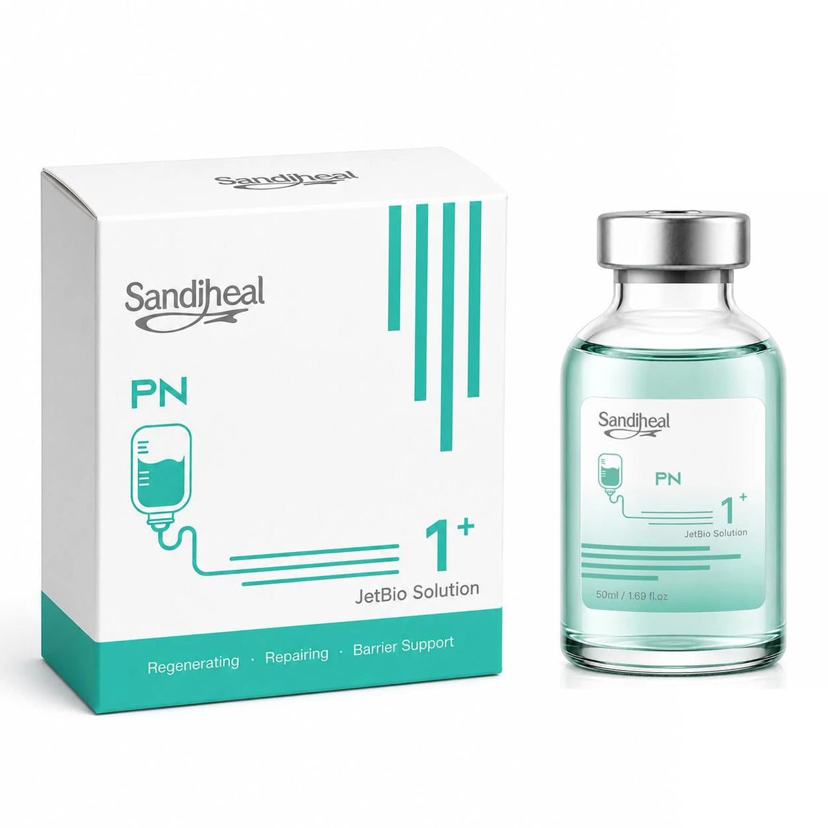 SandiHeal JetBio Advanced Skincare Collection – PDRN, NAD+, Exosome & Peptide