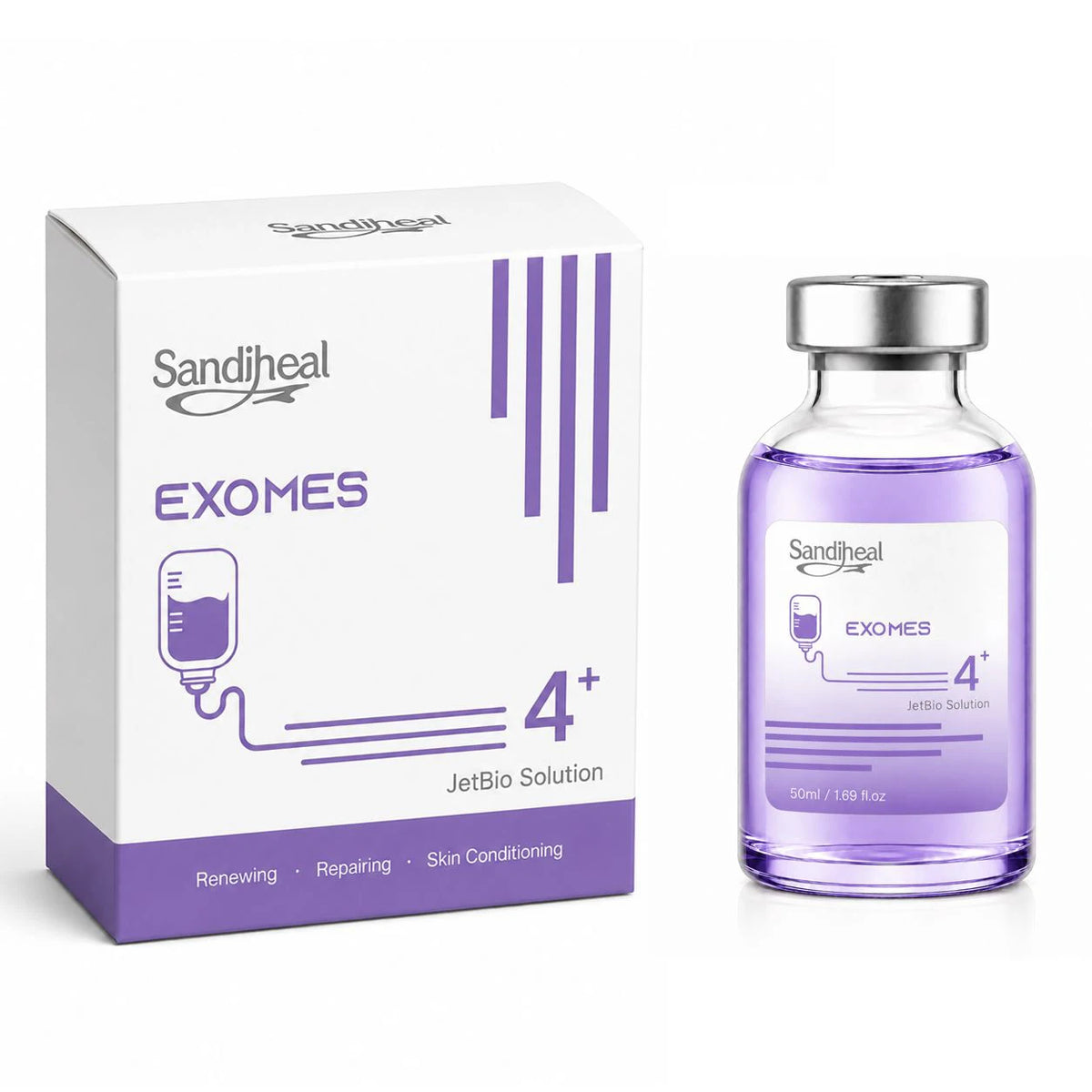 SandiHeal JetBio Advanced Skincare Collection – PDRN, NAD+, Exosome & Peptide