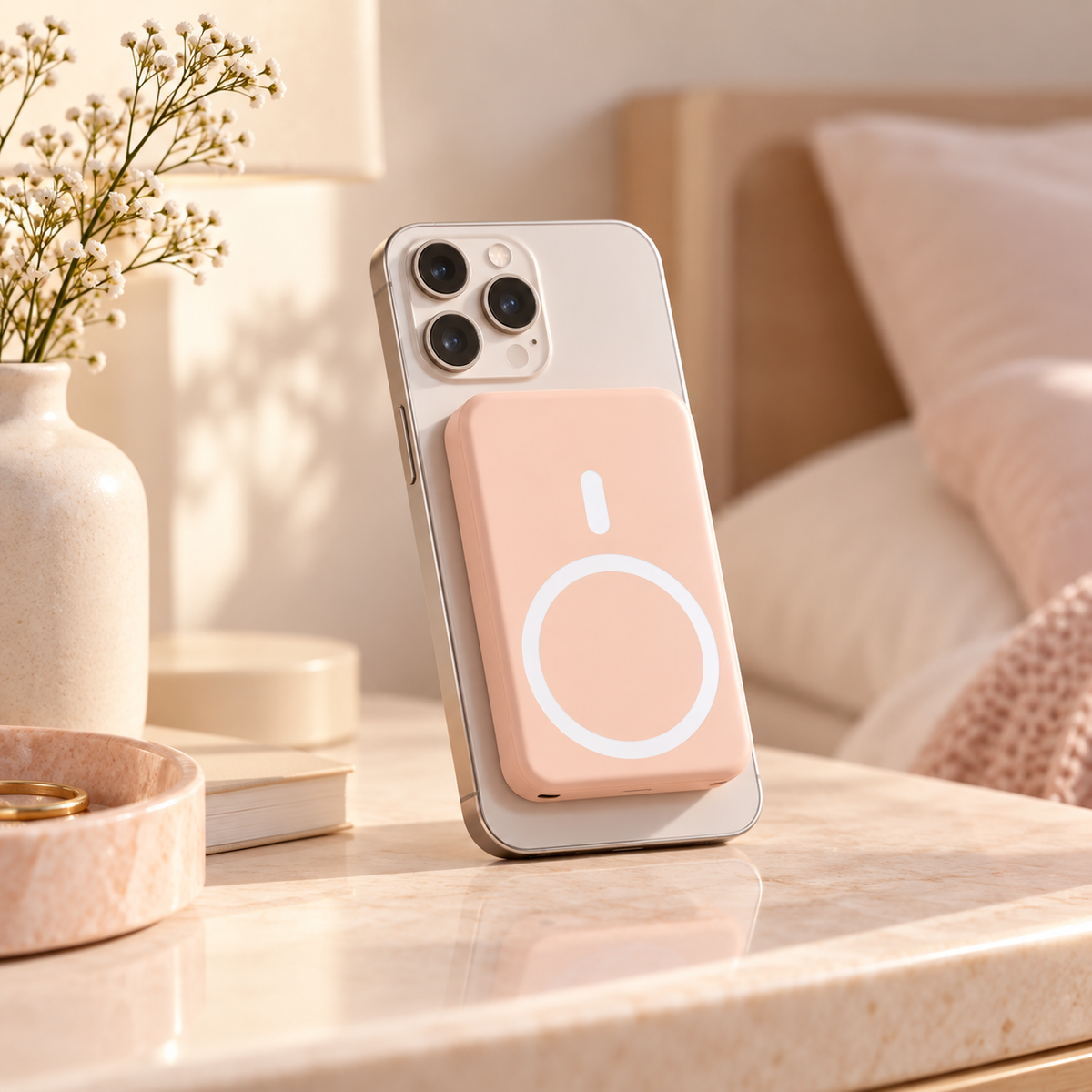Magnetic Wireless Power Bank with 20W PD Fast Charging