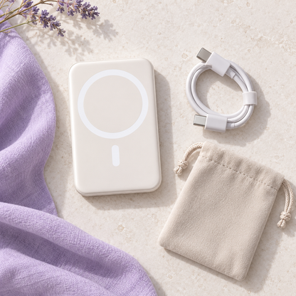 Magnetic Wireless Power Bank with 20W PD Fast Charging