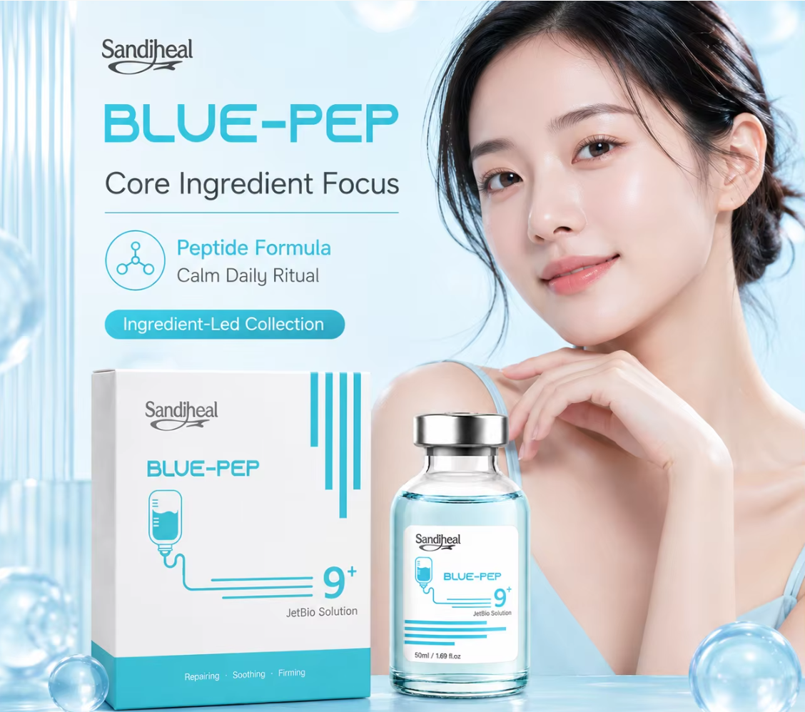 SandiHeal JetBio Advanced Skincare Collection – PDRN, NAD+, Exosome & Peptide