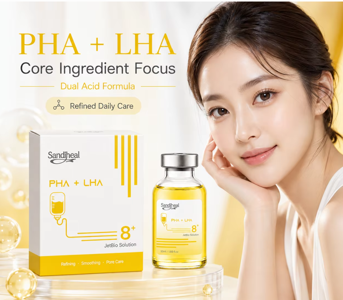 SandiHeal JetBio Advanced Skincare Collection – PDRN, NAD+, Exosome & Peptide