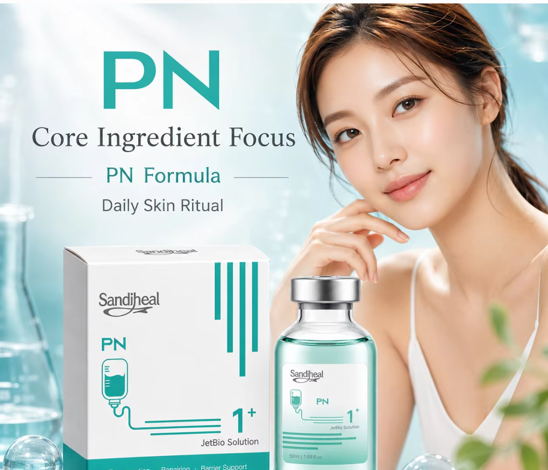 SandiHeal JetBio Advanced Skincare Collection – PDRN, NAD+, Exosome & Peptide